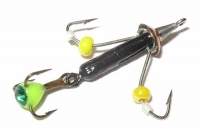 Мормишка Grifon Бабка з стразом 2.0 мм мідь Фотографія