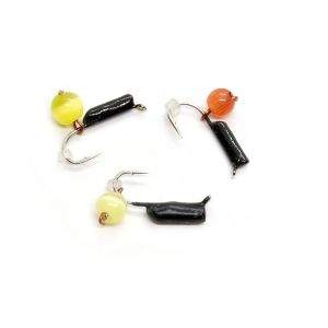 Мормышка гвоздик кошачий глаз Фотографія