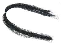 Люрекс виникає скручений Crystal Flash 4Trouts Black Фотографія