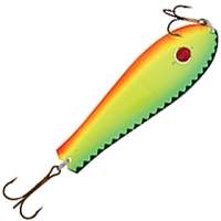 Блесна Kuusamo Professor-1H 115/27 с камнем BL/GR/FYe/FR-S фотография