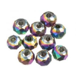 Бісер Strike Кулька гранована хамелеон 3.0мм 10шт Фотографія