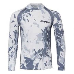 Джерсі Brain Hooded Jersey Splash Sun protect gray Фотографія