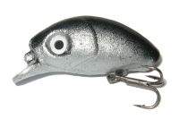 Воблер Буг Minow 35F Серебро-черный фотография