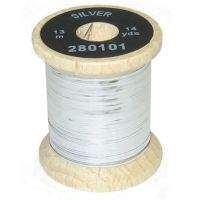 Плоский люрекс Sybai Flat Tinsel - Silver фотография