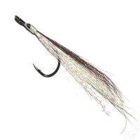 Борідка на жереха з козячої вовни Strike ST19-1/0 White-Black Фотографія