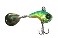 Тейл спиннер Jackall Deracoup 14г Hl lime gold фотография