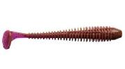 Силікон Crazy Fish Vibro Worm 4.5" 12 5шт Фотографія