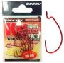 Крючки офсетные Offset Decoy Worm 17Red №2 7шт фотография
