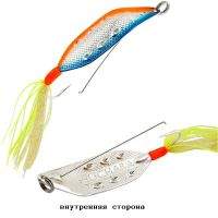 Блесна RB (Русская блесна) Щучара незацепляйка 7г 127 фотография