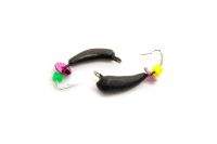 Мормышка Grifon Уралка с петлей 1.5мм G112-черная фотография