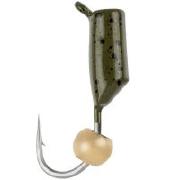 Мормышка Viking Fishing гвоздик 2.5mm 0.62g олива бусина золото фотография