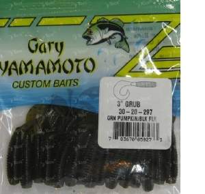 Gary Yamomoto Grub 3" 20шт 30-20-297 Фотографія