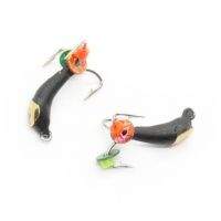 Мормышка Черт-банан с коронкой и паетком 2.5мм МВ140 фотография