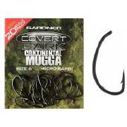 Крючки Gardner Covert Dark Mugga 20шт фотография