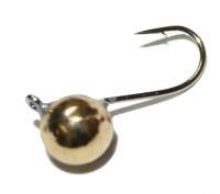 Мормышка Riga шарик с петелькой 5мм золото 101050-02 фотография