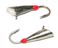 Мормишка Riga конус 3.0 мм срібло 138030-02 Фотографія