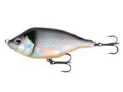 Воблер Fox Rage Hitcher Jerk and Twitch 120S UV Silver Baitfish Фотографія