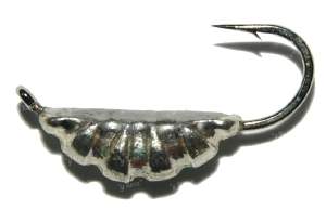 Мормышка Riga личинка 8мм серебро 111030 фотография