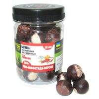 Бойли Grandcarp розчинні 200г 20мм Рак асферида персик Фотографія