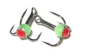 Трійник для зимової блешні Red Cat Фотографія