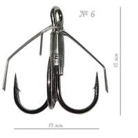 Тройник MiniMax незацепляйка SW-12003 №6 1шт фотография