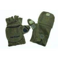 Перчатки-варежки Fishing ROI Флис оливка фотография