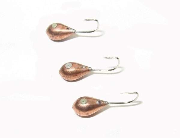 Мормишка Кисілевська крапля D2.5 мідь Фотографія