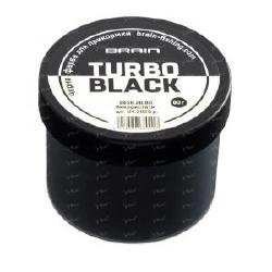 Краска для прикормки Brain Turbo Black 80g черная фотография