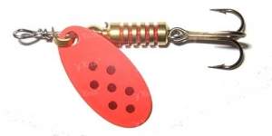 Блесна Winner Spanto №2 Red 3.5г фотография