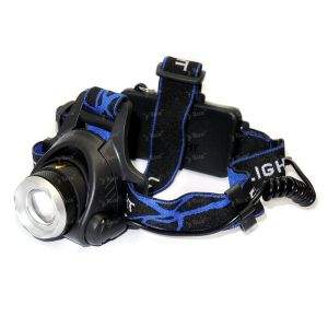 Фонарь налобный WD296 на аккумуляторах фотография