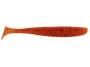 Силикон Angry Baits Shiner 4.0" Hot Carrot UV 4шт фотография