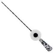 Удочка зимняя ЧС Стиллет 30см с открытой катушкой Карбон (Ева черно-белая) фотография