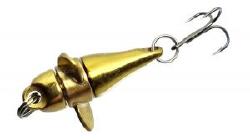 Блешня RB (Російська блешня) Девон Циклоп 8г Золото (без упаковки) Фотографія