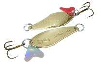 Блешня Spinnex Atom 14г LE G-золото Фотографія