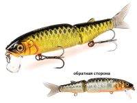 Воблер Jackall Magallon-113Sp HL Gold Silver Black 0.5-1m 13.7g фотография