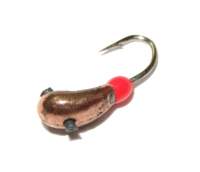 Мормышка Riga чесночинка 2.5мм медь 146025-05 фотография