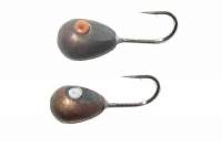 Мормышка тульская капля MTK27 темная фотография