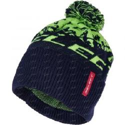 Шапка Select Pompon Hat Black Green Фотографія