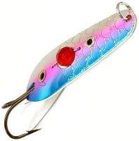 Блесна Kuusamo Rasanen 60/15 незацепляйка BLU/Li/S-S фотография