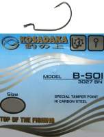 Гачки Offset Kosadaka B-Soi Worm №8 10шт Фотографія