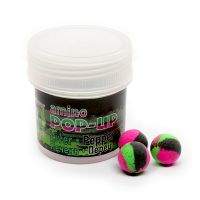 Бойли Grandcarp Amino Pop-Up 10мм Печінка-перець-полуниця 15шт Фотографія