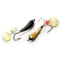 Мормишка чорт-банан чорно-золотий 8мм з кулею МВ731 Фотографія