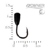 Мормышка летняя ЧС Капля карасевая №10 S 0.25г черная фотография