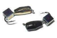 Мормышка Grifon Гвоздик кубик-хамелеон 3.0мм Золотая коронка фотография