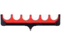 Держатель удилищ (гребенка) Brain Rod Rest 6 ячеек orange EVA фотография