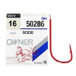 Крючки Owner 50286 красные лопатка фотография