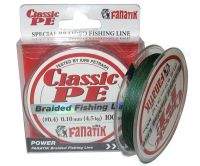 Шнур Fanatik Classic PE X4 100м Green 0.4/0.10 мм Фотографія