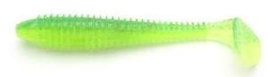 Силикон Keitech FAT Swing Impact 2.8" 424 Lime/Chartreuse 8шт фотография