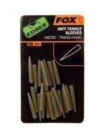 Антизакручиватель FOX Edges Anti tangle sleeve Micro trans CAC555 хакі 25шт Фотографія