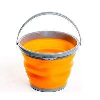 Ведро складное Tramp силиконовое 10л TRC-091 оранжевое фотография